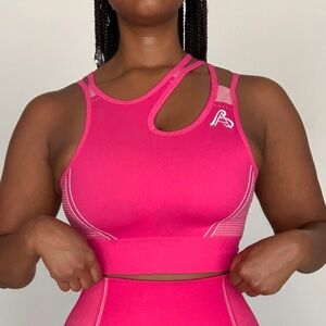 Vibrant Pink Sports Bra